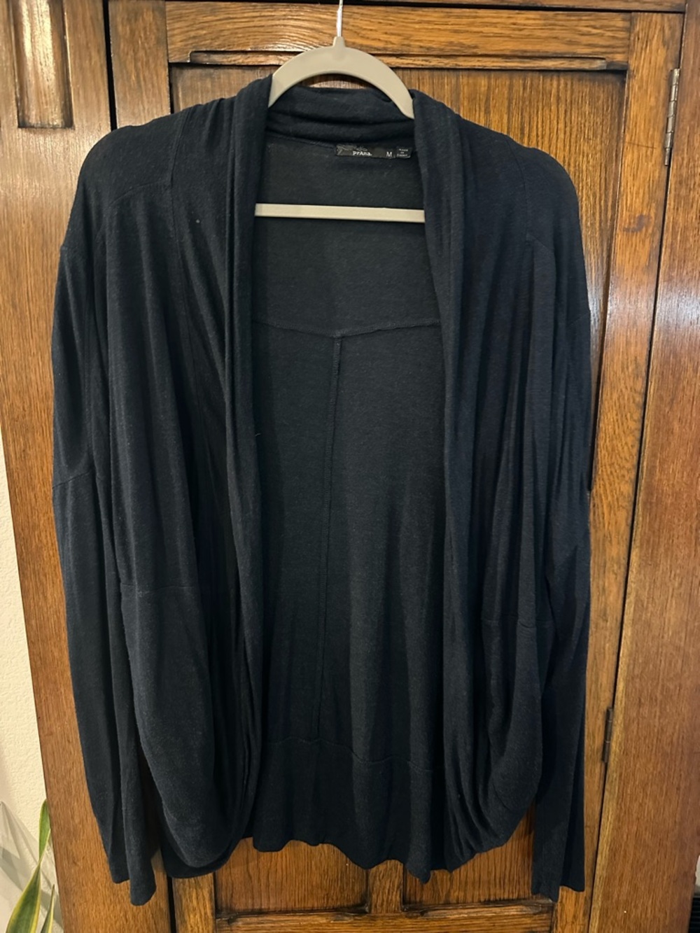 Prana Open-Front Draped Cardigan